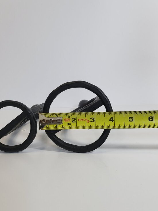 Sagebrook Home Oval Ring Taper Candle Holder - Overstock  Modern Black Metal Oval Ring Taper Candle Holders - Set of 2